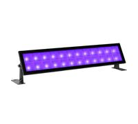 HUIOP Rgb Uv Led Black Light,48W 48LEDs UV Black Light Wall Washer UV Light Bar Wash Light Stage Lights for Gallery Church Wedding Birthday Party Stage Lighting