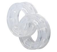 HUIOP Rubber Spring Shock Absorber, High Strength Cushion (A) | Durable material, Reduces vibration, Protects shock absorbers, Easy installation