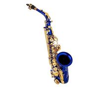HUIOP Saxophone, EB Alto Saxophone Brass E Flat Sax 802 Key Type Wind Instrument with Cleaning Rod Cloth Gloves Strap Padded Case, Alto Saxophone, Saxophone