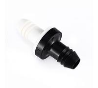 HUIOP Silicon Rubber Check Valve, Grade Material, Resistant One Way Non Return Valve for Liquid Air with ABS Resin Material, 9.5-10mm Diameter, Good Performance