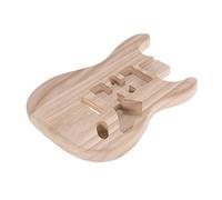 HUIOP ST01-TM Unfinished Handcrafted Guitar Body Candlenut Wood Electric Guitar Body Guitar Barrel Replacement Parts,guitar body