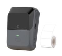 HUIOP Sticker Maker,P2 Label Maker Machine 57mm Pocket Thermal Sticker Printer for Organizing Adhesive Tag DIY Date Journal Study Stickers 20-50mm label Width Support Wireless BT Connect Compatible