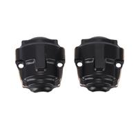 HUIOP Stylish and Functional Brass Diff Cover Set for Ascent-32 - CNC Machined for Structural Integrity - 2 Pieces Suitable RC Vehicle Owners