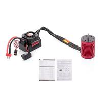 HUIOP SURPASS HOBBY F540 4370KV Brushless Motor Waterproof 45A ESC with BEC for 1/10 RC Car Truck,540 motor 45A esc