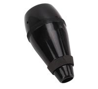 HUIOP Trumpet Mute Lightweight ABS Trumpet Practice Mute, Great Sound Quality, Versatile, Suitable for All Types of Trumpets, Impact and Scratch, for Jazz, Classic and (Black)