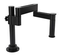 HUIOP Universal Rotatable Microscope Arm Stand Camera Mount Desk Stand Aluminum Alloy Material 2 Installation Methods Strong Load Bearing 99% Microscopes on the Market
