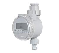 HUIOP water irrigation timer Solar Powered Water Irrigation Timer Electronic Programmable Automatic Watering Controller Hose Timer with LCD Display for Garden Lawn