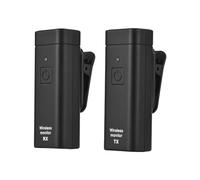 HUIOP Wireless In Ear Earphone Monitoring System with Earphone Real-time Ear Return UHF FM Without Delay Simultaneous for Singer Band Stage Professional IEM Stereo System Transmitter Receiver,Professi