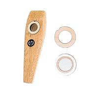 HUIOP Wooden Kazoo Wind Instrument, Extremely Easy to Learn and Play, Musical Instrument, Party Gift for Children, Adults of All Ages, Wooden Kazoo