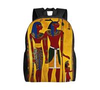 HUIopq Ancient Egypt Tribe Series Print Backpack Men Women Stylish Large Capacity Travel Work Hiking Business Trip Camping