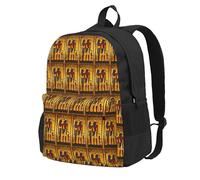 HUIopq Ancient Egypt Tribe Series Print Large Capacity Unisex Backpack Travel Daypack For Commuting Work Outdoor Adventure