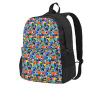 HUIopq Beagle Patterns Print Large Capacity Travel Bag Water-Resistant Camping Commuting Outdoor Adventure