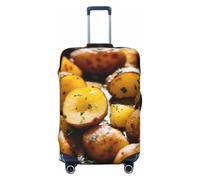 HUIopq Garden Potatoes Print Elastic Suitcase Cover Travel Luggage Protective Sleeve Family Vacation Accessory
