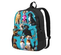 HUIopq Many Beagle Patterns Print Large Capacity Travel Bag Water-Resistant Camping Commuting Outdoor Adventure