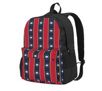 HUIopq Mississippi State Flag Print Large Capacity Travel Bag Water-Resistant Camping Commuting Outdoor Adventure