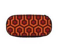 HUIopq Shining Overlook Print Large Capacity Pencil Bag Versatile Pen Case School Office Makeup Travel Accessory