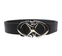 Huiouer Vintage Gothic Punk Moon Star Buckle Belt for Men and Women - Stylish Waistband for Jeans and Trousers - Y2K PU Leather Belt