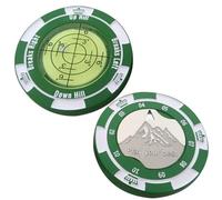 Huipalon Golf Markers for Putting Green Golf Ball Marker Green Reader with High Precision Reading Aid Bubble Level