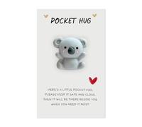 Huipalon Pocket Hug Gift A Little Pocket Poala Hug Koala Gifts Mini Animal Pocket Hug Decoration Cute Pocket Keepsake Ornament Encourage Gift for Friends Lovers Birthday Valentines (Koala)