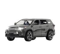 HUIPENPP Alloy Car Model Diecast Metal Model Scale 1:32 For Toyota Highlander Collection Decoration(Titanium)