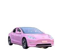 HUIPENPP Alloy Car Model Diecast Metal Vehicle 1:32 For Tesla Model 3 Collection Decoration(Pink)