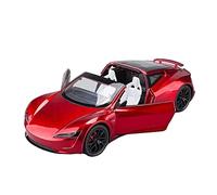 HUIPENPP Alloy Car Model Diecast Metal Vehicles 1:24 For Tesla Roadster Collection Decoration(Red)