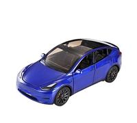 HUIPENPP Decoration Alloy Car Model 1:24 For Tesla Model Y(Blue)