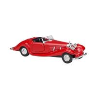 HUIPENPP Decoration Alloy Car Model 1:36 For Benz 500K 1936(Red)