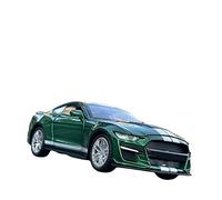 HUIPENPP Decoration Alloy Car Model 4 Open Door 1:32 For Ford Mustang Shelby GT500(Green)