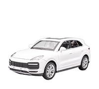 HUIPENPP Decoration Alloy Car Model Die-cast Model 1:32 For Porsche Cayenne(White)
