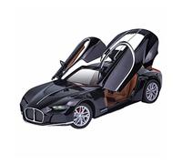HUIPENPP Decoration Alloy Car Model Diecast Metal Model 1:24 For Bugatti Atlantic(Black)