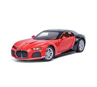 HUIPENPP Decoration Alloy Car Model Diecast Metal Model 1:24 For Bugatti Atlantic(Red)