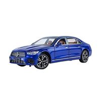 HUIPENPP Decoration Alloy Car Model Diecast Metal Vehicles 1:24 For Benz E300L(Blue)