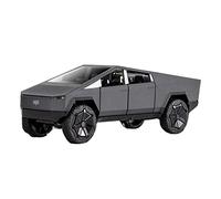 HUIPENPP Decoration Alloy Car Model Diecast Metal Vehicles 1:24 For Tesla Cybertruck(Titanium)