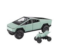 HUIPENPP Decoration Alloy Car Model Diecast Metal Vehicles 1:24 For Tesla Pickup(Green)
