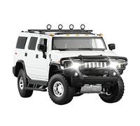 HUIPENPP Decoration Alloy Car Model Open Door 1:32 For Hummer H2(White)