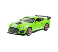 HUIPENPP Decoration Alloy Die Cast Car Model Scale 1:32 For Ford For Mustang Shelby GT500(Green)
