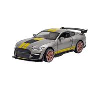 HUIPENPP Decoration Alloy Die Cast Car Model Scale 1:32 For Ford For Mustang Shelby GT500(Titanium)