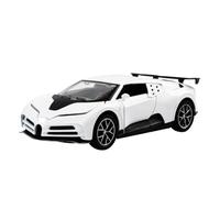 HUIPENPP Decoration Alloy Die Cast Metal Car Model Scale 1:32 For Bugatti 100Th(White)