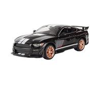 HUIPENPP Decoration Alloy Diecast Car Model Metal Model 1:24 For Ford Mustang Shelby GT500(Black)