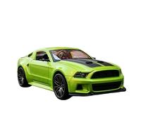 HUIPENPP Decoration Alloy Diecast Metal Car Model Scale 1:24 For Ford Mustang 2014(Green)
