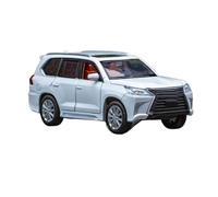 HUIPENPP Decoration Alloy Diecast Metal Car Model Scale 1:32 For Lexus LX570(White)