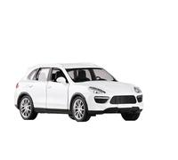 HUIPENPP Decoration Alloy Diecast Metal Model Car Scale 1:36 For Porsche Cayenne(White)