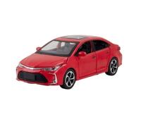 HUIPENPP Decoration Alloy Diecasts Car Model Open The Door Scale 1:32 For Toyota Corolla(Red)
