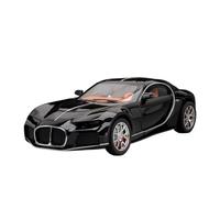 HUIPENPP Decoration Alloy Diecasts Car Model Scale 1:24 For Bugatti Atlantic(Black)