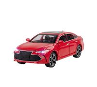 HUIPENPP Decoration Alloy Diecasts Metal Car Model Scale 1:24 For Toyota Avalon(Red)