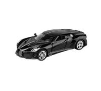 HUIPENPP Decoration Alloy Metal Diecasts Car Model Scale 1:36 For Bugatti Voice Of The Night(Black)