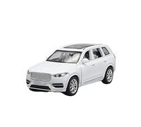 HUIPENPP Decoration Diecast Car Model Openable Doors 1:32 For Volvo XC90(White)