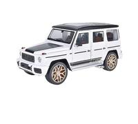 HUIPENPP Decoration Diecast Metal Alloy Car Model 1:18 For Benz G63(White)