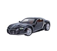 HUIPENPP Decoration Diecast Metal Alloy Car Model Scale 1:24 For Bugatti Atlantic(Black)